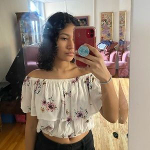 Off the shoulder top